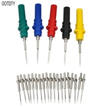 OOTDTY 업 그레 이드 5PCS HT307A 자동차 오실로스코프 침술 프로브 핀 진단 테스트 수리 도구, 없음