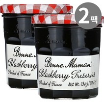 본마망 블랙베리 프리저브 370g, 2개
