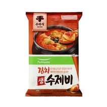 [우리집]김치 생 수제비 2인 423g (423g) 간편식 아침대용 캠핑 자취생 간단식사 맛있는한끼 풀무원 행복한 추석, 12개