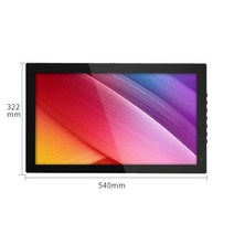 디지털액자 전자액자 전자앨범 초박형 LED 전자 사진 앨범 LCD 포토 프레임 215 인치 HD 디지털 1024x600, 01 black_01 EU 플러그