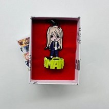 충전체인톱 미니체인톱 무선체인톱 전기톱 남자 파워 마키마 포치타 덴지 하야카와 키금속 펜던트 피규어, 02 B
