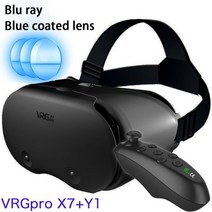 VR 기기 안경 기계 vrg pro x7 vr 블루 라이트 눈 보호, a