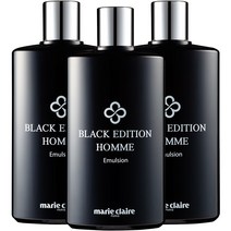 마리끌레르 블랙 에디션 옴므 로션 200ml 에멀전, 3개