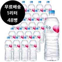 석수 하이트 진로 석수 1L x 48병 생수 물 1리터 1000mL