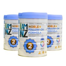 아이엠뉴질랜드 아이엠엔젯 노블+ 수입 조제분유 2단계 800g, 3캔