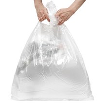 대성 매듭형 분리수거 평판봉투 40L~100L 투명, 100매, 40L