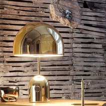 톰딕슨 벨 단스탠드 테이블 램프 Tom Dixon Bell Tabl, 전원 스위치 버튼, 로즈 골드 디자이너