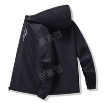 봄 가을 겨울 바다 루어 선상 다이와 로고 저지 방한 빅사이즈 자켓 낚시복 낚시옷 상의, 5XL【권장 87.5-95kg 정도】, 블랙