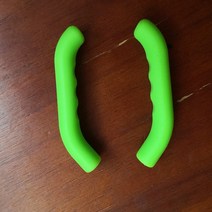 브레이크커버 4P 브레이크 패드 커버 라이닝 1쌍 실리콘 자전거 레버 그립 프로텍터 미끄럼 방지 브레이크, 06 green