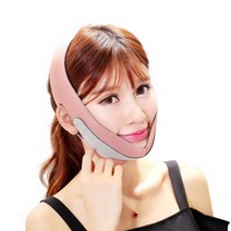 팔자주름 없애기 리프팅 밴드 얼굴 마사지 기구 (무료배송 on), 리프팅 밴드 핑크