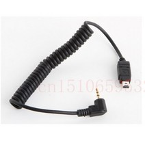 카메라 동조기 플래시 pc 라인 동기화 케이블 코드 n3 d750 d600 d610 d7200 d7100 d7000 d90 d5000 d5100 d5200 d5300 d3200, 없음