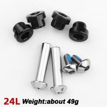 HLT-100 리어 쇼크 업소버 부싱 스크류 다운 힐 자전거 코일 24mm 52mm 68mm MTB 마운틴로드 자전거 쇼크 업소버 부싱, 24L