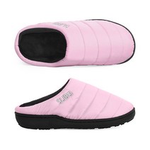 스부 SUBU PINK SB-15 다운 기모 패딩 슬리퍼 - 기타
