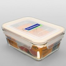 GY 글라스락 라인 유리 밀폐용기 직사각 2호 980ml