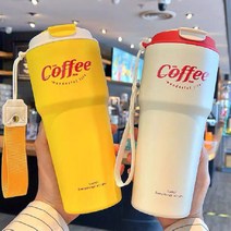 Ait 커피 보온 보냉 진공 스텐 텀블러, 화이트, 620ml