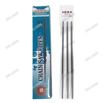 헤라 엔진톱용 둥근줄 야스리 3개셋트 4.0mm 4.8mm 5.5mm 체인연마 톱날연마기, 5.5mm-3개