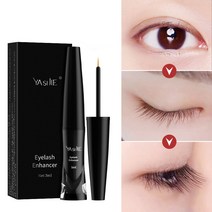 YASIJIE 속눈썹영양제 저자극 고농축 영양 눈썹 겉눈썹 발모제, 3ml