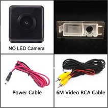 주차라인 룸미러현대 소나타 NF N20 ~ 11-12 용 자동차 방수 야간 투시경 트레저 후면보기 백업 카메라 반, 02 NO LED