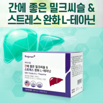 테아닌 밀크씨슬실리마린 미국 간건강영양제 시리마린 스트레스 면역력