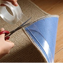 매직 양면 나노 테이프 반영구 초강력 1M 2세트 카페트 밀림방지 콘센트 정리