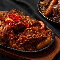 마약간장 매운 돼지고기 양념 갈비찜 밀키트 레시피, 매운갈비찜3팩