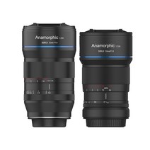 SIRUI 35mmF1.8 마이크로 싱글 시네 렌즈 와이드 스크린 1.33X 아나모픽 와이드 스크린 시네 렌즈 M43 시스템에 적합 Sony E Canon EF-M Z 마운트 마이, 43 시스템 인터페이스, 35mm 50mmF1.8 시네마 렌즈, 공식 표준