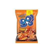롯데 인간사료 스낵바 봉지 과자 오잉 75g 4봉 사무실다과 홈파티 1, 23개