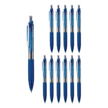 모나미 유성펜 FX ZETA 1.0mm, 청색, 12개입