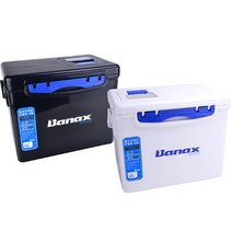 바낙스 쿨러 2204 15L 소형쿨러 낚시쿨러 아이스박스, 화이트