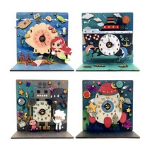 우드 시계 만들기, 인어공주