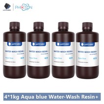Anycubic-Water-Wash 레진 3D 프린터 워터 워셔블 365-405nm LCD DLP Photon M3 Plus Max 7K mono 6K 인쇄용, [08] -Blue 4kg