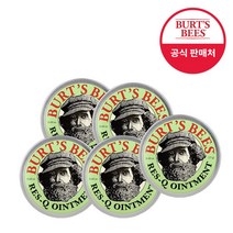 버츠비 레스큐오인트먼트 15g 멀티밤 살브(멀티밤), 레스큐 오인트먼트, 5개