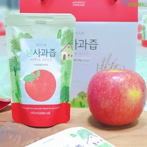 명품 순수 천연 장수 생 아기 사과 착 즙 주스 쥬스 100% NFC, 30팩