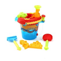 이앤오 특대형 플레이 버켓 모래놀이, 블루, 500g