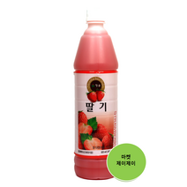 청솔 딸기 농축액, 835ml, 3개
