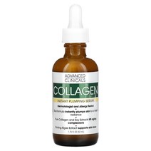 Advanced Clinicals (어드밴스드 클리니컬스) 콜라겐 인스턴트 플럼핑 세럼 52ml(1.75fl oz), 52ml