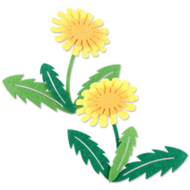 보드미(유아동) 미화용품 3500 펠트 민들레꽃 신형, [색상]본상품