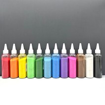 래미잡화점 색모래 샌드아트 미술재료키트 미술놀이, 일반색모래, 갈색