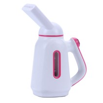 핸드 헬드 다리미 듀얼 파워 스팀 다리미 150ML 전기 다리미 스팀 브러시 다리미 전기 다리미 자동 전원 차단 기능 안티 드라이 연소 강한 증기 미니멀 한 디자인 여행 여행, 흰색과 빨간색