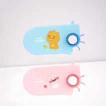 카카오프렌즈 리틀 핸디 테이프 디스펜서 2종 세트, 라이언, 어피치, 1세트