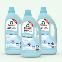 프로쉬 독일 아토피피부용 제로 세탁세제 1.5L 3개세트, 1500ml x 3개