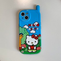 아이폰안테나케이스 레트로 클래식 안테나 hello kitty kuromi my 멜로디 전화 케이스 for iphone 11 12 13 pro max x xs xr soft 커버