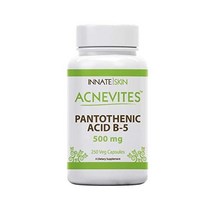 인네이트 스킨 아크네비티스 Innate Skin Acnevites 판토텐산 비타민 B5 500MG 250 캡슐