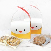 파르팜 병아리 쿠키백 구디백 아몬드 쿠키 세트 (4개입), 4개