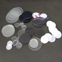 (하이셀) 원형 겔패드 유리 미끄럼방지 고정 도트 양면테이프 다용도 거치대 글라스보드, 40mm 5개 set_양면겔패드투명, 40mm 5개 set_양면겔패드투명