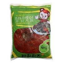 반찬단지 매실간장깻잎 4kg