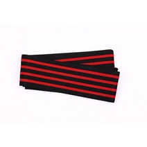 레그프레스 파워 멀티랙 레그컬 1Pair Knee Wraps With Strap For Squats Weightlifting Powerlifting Leg, 03 Black Red-1 Pair