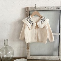아동복 애기옷 봄 니트 빅카라 스웨터 유아가디건 키즈쇼핑몰 남아 여아 가디건 봄맞이