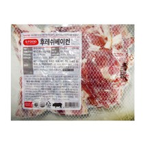 후레쉬 베이컨 파지 1kg (업소용/대용량) 비프먹방