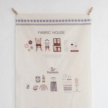 원단 20수 패브릭 면원단 커트지 패브릭 하우스 2색, 네츄럴